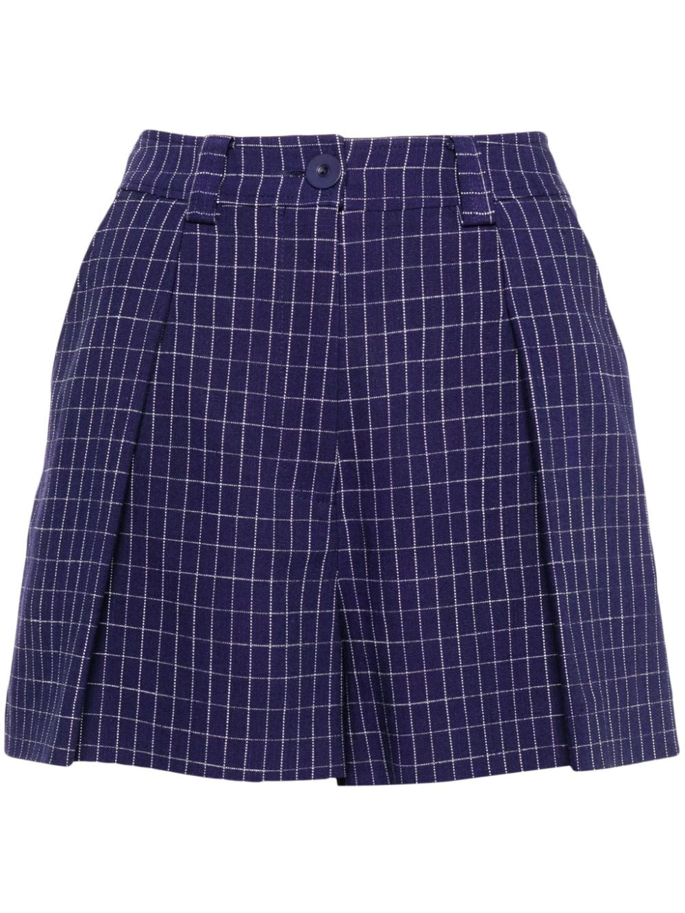 Claudie Pierlot Shorts mit Kellerfalten - Blau von Claudie Pierlot