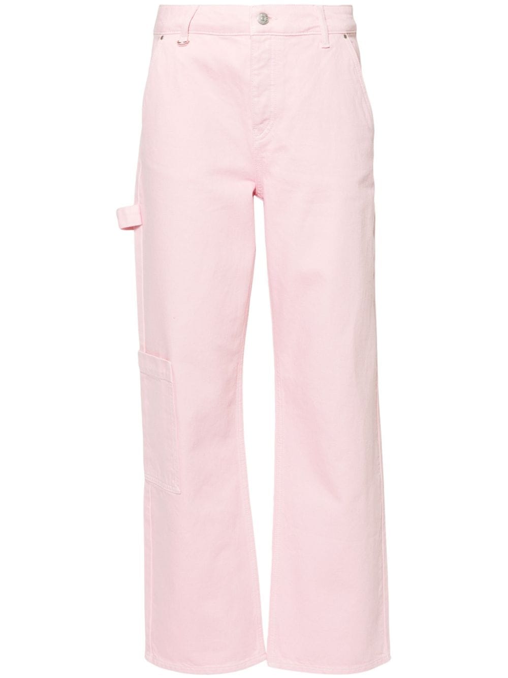 Claudie Pierlot Straight-Leg-Jeans aus Bio-Baumwolle - Rosa von Claudie Pierlot