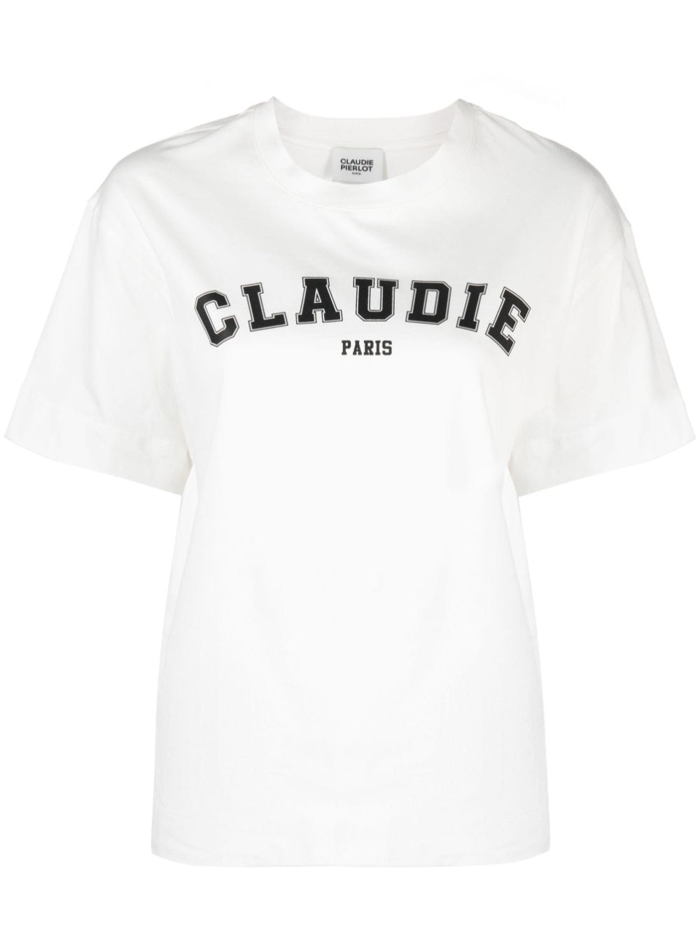 Claudie Pierlot T-Shirt mit Logo-Print - Weiß von Claudie Pierlot