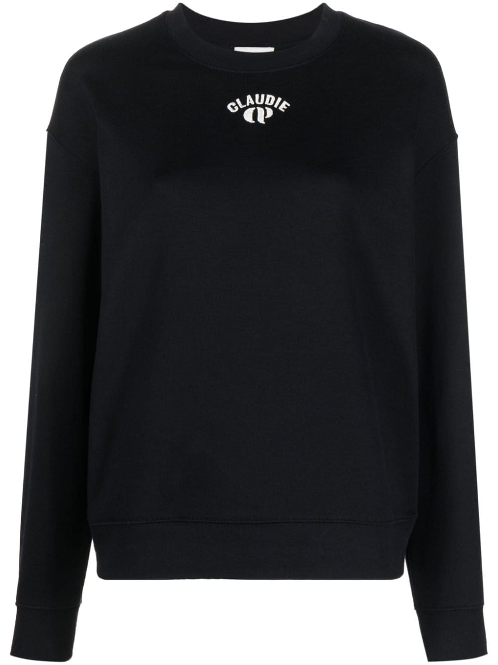 Claudie Pierlot Sweatshirt mit Logo-Stickerei - Blau von Claudie Pierlot