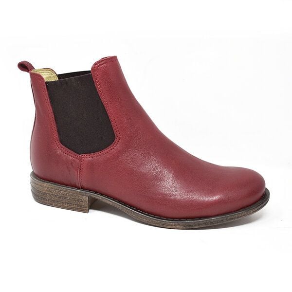 Claudio Nero Chelsea Boots Uma rot von Claudio Nero