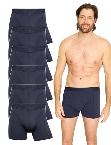 Claudio Herren Boxershorts 6er Pack – Baumwolle, Premium Unterwäsche im dänischen Design, superweicher Komfort – Größe 3XL, Farbe Marine Claudio Herren Boxershorts 6er Pack – Baumwolle, Premium Unterwäsche im dänischen Design, superweicher Komfort – Größe 3XL, Farbe Marine von Claudio