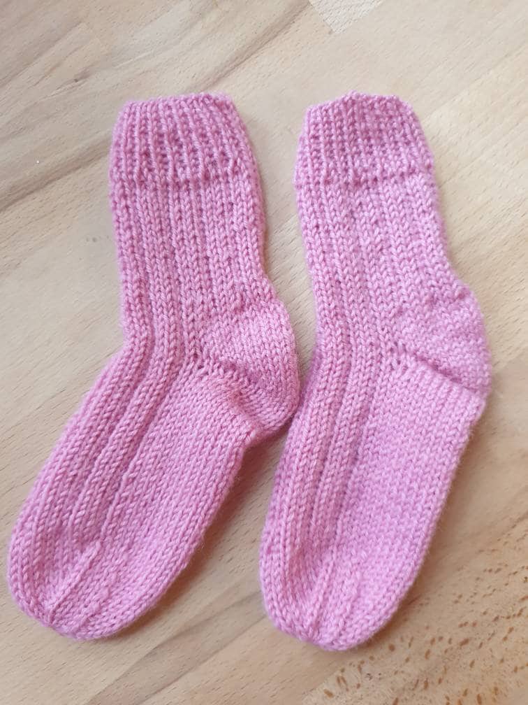 Handgestrickte Warme Stricksocken Baby Kleinkinder Kindersocken Rosa 20/21 Handgestrickte Warme Stricksocken Baby Kleinkinder Kindersocken Rosa 20/21 von ClaudisWollstube