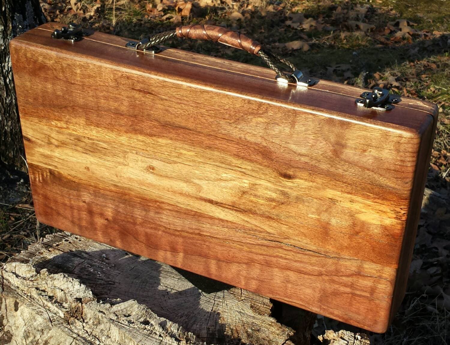 Auf Lager - 20 "Langes Gehäuse Aus Nussbaumholz. Großes Walnussgehäuse Auf Lager - 20 "Langes Gehäuse Aus Nussbaumholz. Großes Walnussgehäuse von ClaudsUniqueProducts