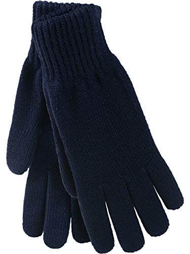 Claus Modes gestrickter Damen Handschuh in 6 Farben, Farben:marine, Handschuhgröße:S/M von Claus Modes