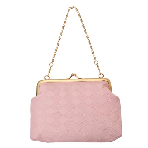 Clayre & Eef Brieftasche 8 cm Rosa Goldfarbig Synthetisch Kosmetiktasche von Clayre & Eef