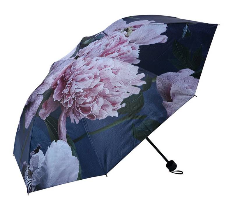 Clayre & Eef Taschenregenschirm Regenschirm mit Blumenmotiv von Clayre & Eef – Taschenschirm mit Hülle, klein zusammenfaltbar, mit Schutzhülle, Taschenschirm Clayre & Eef Taschenregenschirm Regenschirm mit Blumenmotiv von Clayre & Eef – Taschenschirm mit Hülle, klein zusammenfaltbar, mit Schutzhülle, Taschenschirm von Clayre & Eef