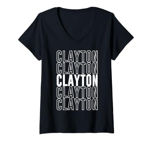 Damen Clayton T-Shirt mit V-Ausschnitt Damen Clayton T-Shirt mit V-Ausschnitt von Clayton Apparel