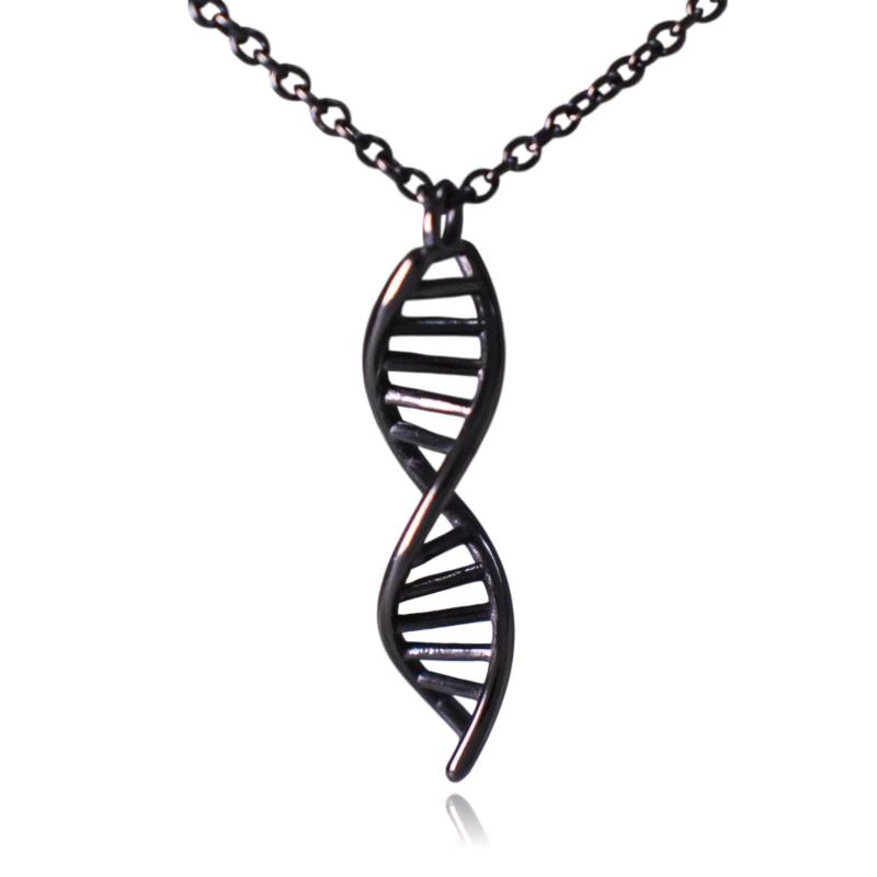 Dna-Doppelhelix-Wissenschafts-Edelstahl-Halskette Dna-Doppelhelix-Wissenschafts-Edelstahl-Halskette von ClaytonJewelryLabs