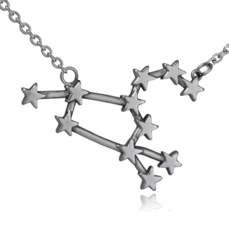 Leo Sternzeichen Konstellation Zeichen Symbol Edelstahl Anhänger Halskette Leo Sternzeichen Konstellation Zeichen Symbol Edelstahl Anhänger Halskette von ClaytonJewelryLabs