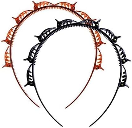 Double Bangs Hairstyle Hairpin 2pcs Hairpin Headbands Twist and Clip Headband Hairpin Hair Band Styling Tools Double Layer Twist Brait Headband Hair Styling Accessories Double Bangs Hairstyle Hairpin 2pcs Hairpin Headbands Twist and Clip Headband Hairpin Hair Band Styling Tools Double Layer Twist Brait Headband Hair Styling Accessories von Cldaisy