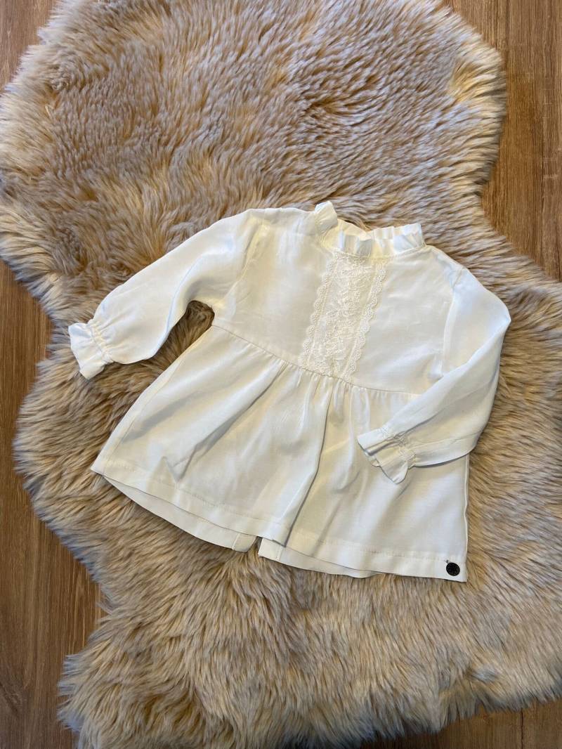 Bluse Mit Spitze Viskose von CleMaliNatur