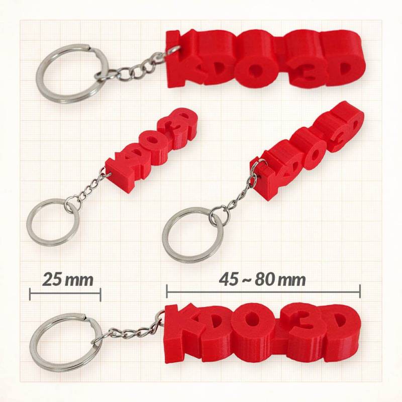 Kdo 3D - Personalisierter Schlüsselanhänger Individuell Ein Vorname Datum Text Eine Originelle Geschenkidee Kdo 3D - Personalisierter Schlüsselanhänger Individuell Ein Vorname Datum Text Eine Originelle Geschenkidee von CleUsbFun