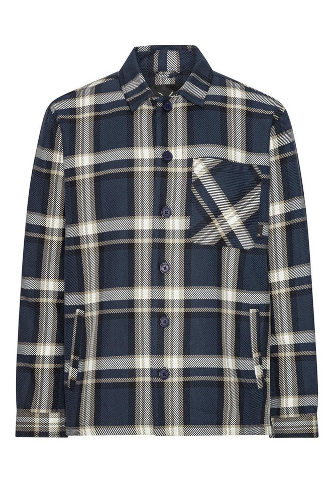 Clean Cut Copenhagen Langarm-Poloshirt Clean Cut Copenhagen Asher Checked Overshirt (1-tlg) von Clean Cut Copenhagen