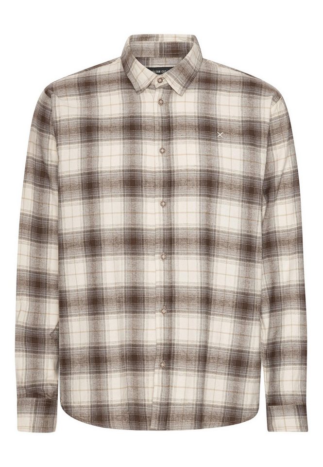 Clean Cut Copenhagen Langarm-Poloshirt Clean Cut Copenhagen Dylan Checked Flannel Shirt (1-tlg) von Clean Cut Copenhagen