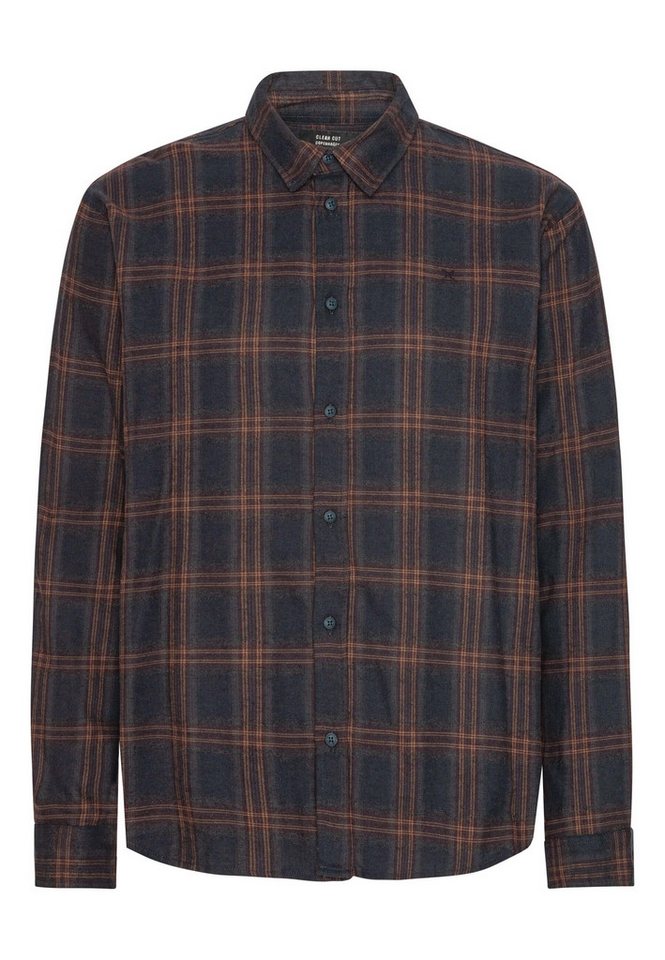 Clean Cut Copenhagen Langarm-Poloshirt Clean Cut Copenhagen Dylan Checked Flannel Shirt (1-tlg) von Clean Cut Copenhagen