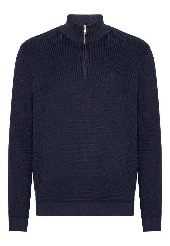 Clean Cut Copenhagen Sweater Clean Cut Copenhagen Oscar Half-Zip Knit (1-tlg) von Clean Cut Copenhagen