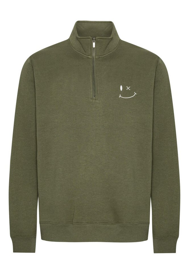 Clean Cut Copenhagen Sweater Clean Cut Copenhagen Patrick Half-Zip Sweatshirt (1-tlg) von Clean Cut Copenhagen