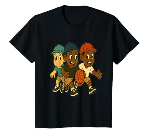 Kinder Jungen Basketball Sportbekleidung T-Shirt Kinder Jungen Basketball Sportbekleidung T-Shirt von Clean and Versatile story-telling designs
