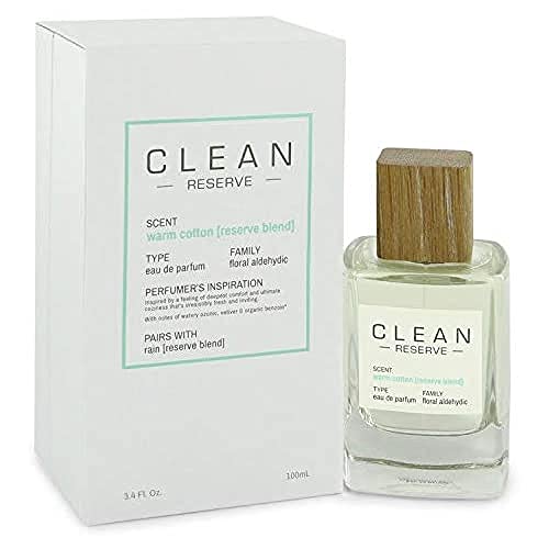 CLEAN Reserve Blend Warm Cotton Eau de Parfum, 100 ml von Clean