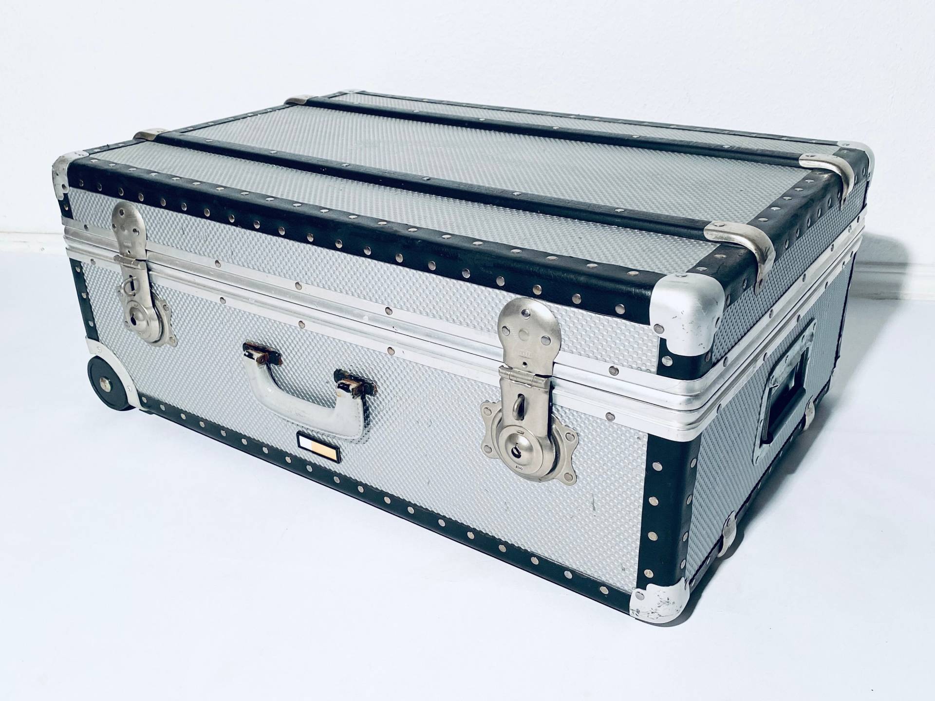 Vintage Rimowa Aluminium Travel Suitcase/Luxury Home Decor 1950S Vintage Rimowa Aluminium Travel Suitcase/Luxury Home Decor 1950S von CleaningOutOurChaos