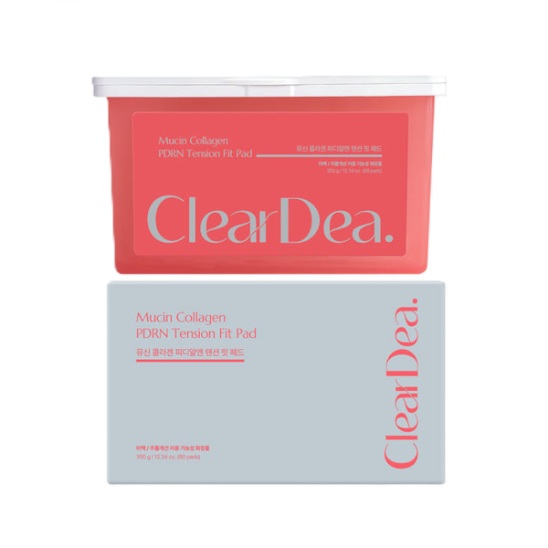 ClearDea - Mucin Collagen PDRN Tension Fit Pad - 350g (80 pads) von ClearDea