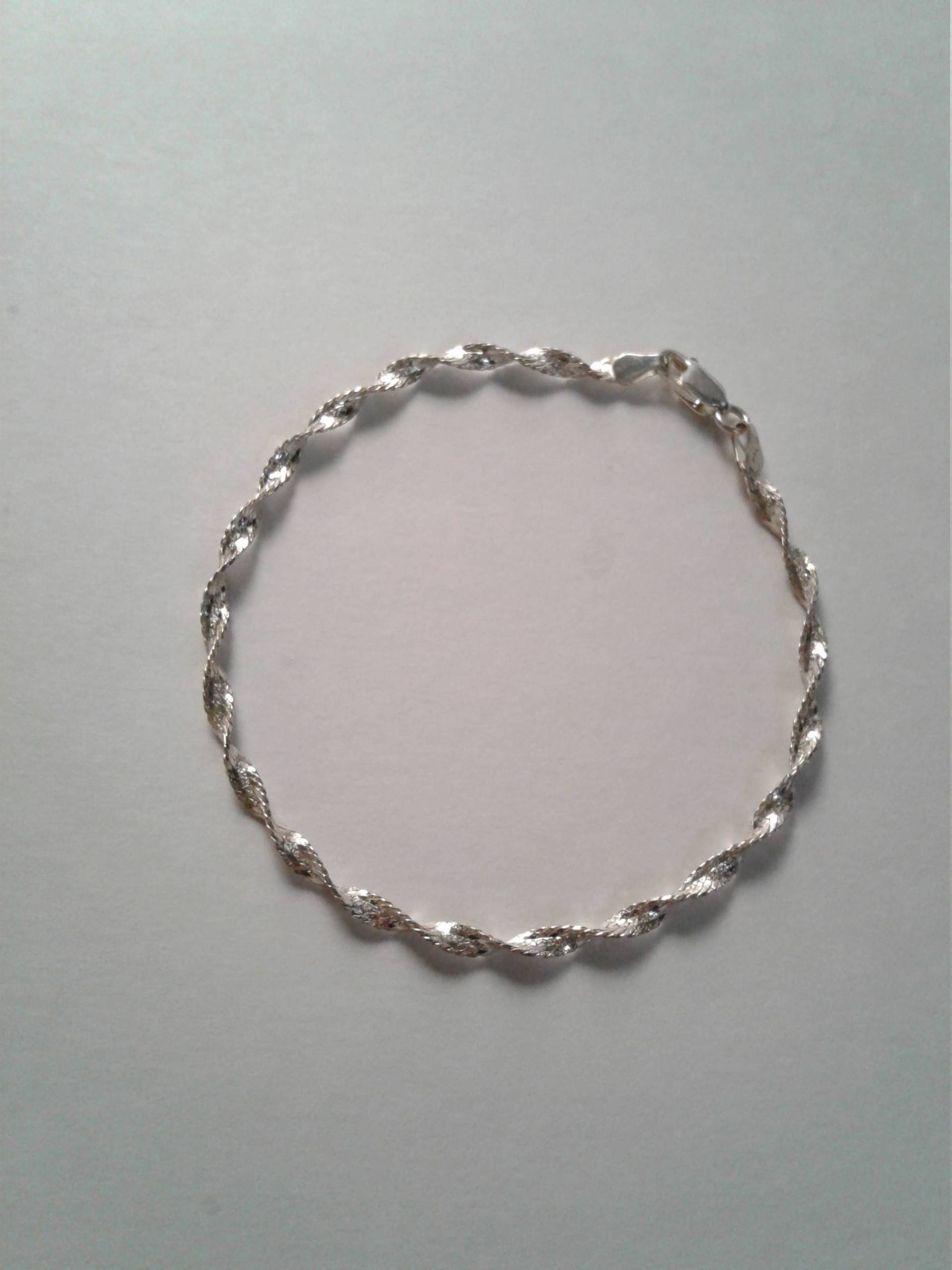 Geflochtenes Armband Sterling Silber Geflochtenes Armband Sterling Silber von CleavingAndWeaving