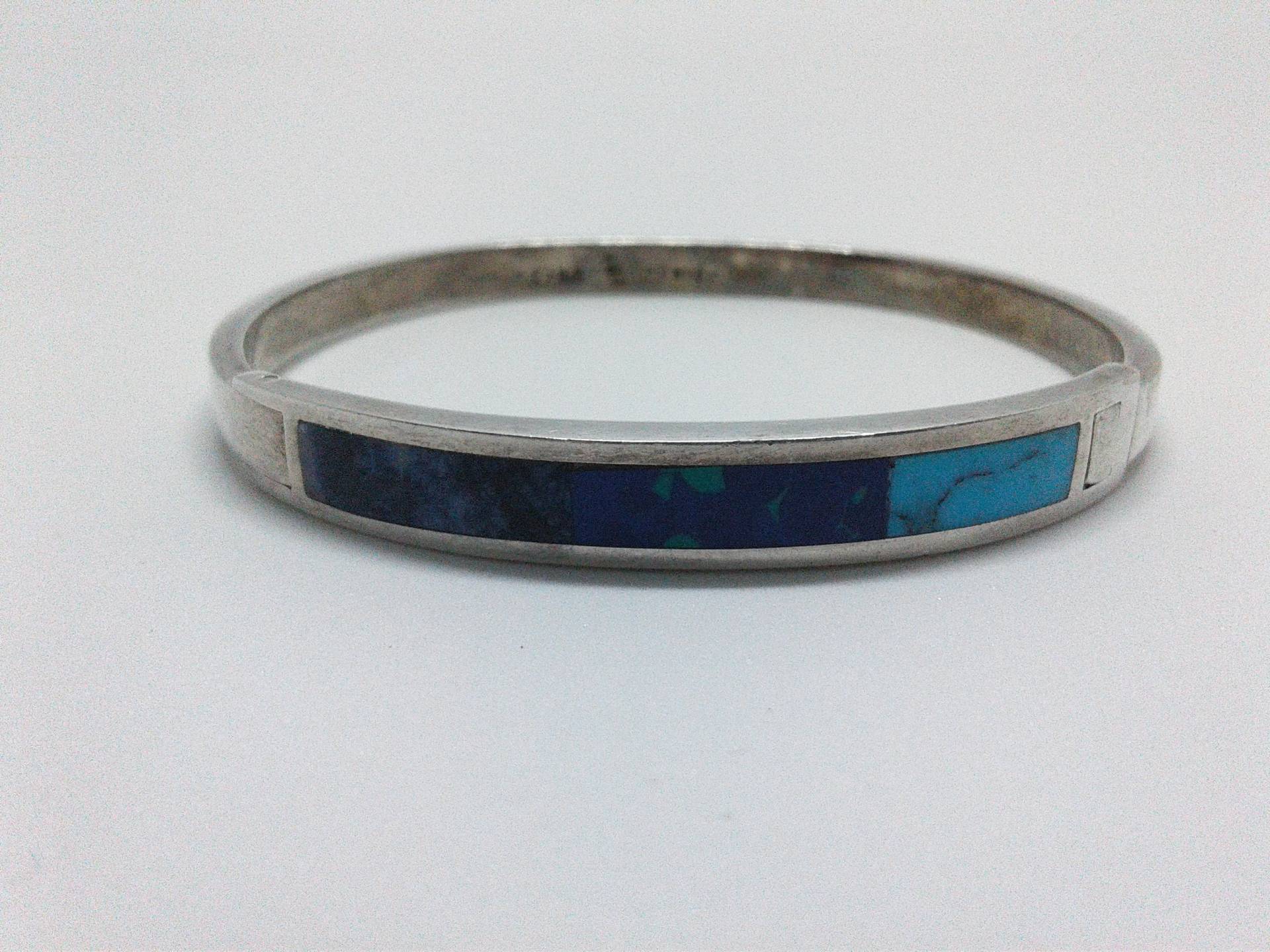 Türkis, Sodalith Und Azure-Malachit-Haken-Armband Türkis, Sodalith Und Azure-Malachit-Haken-Armband von CleavingAndWeaving