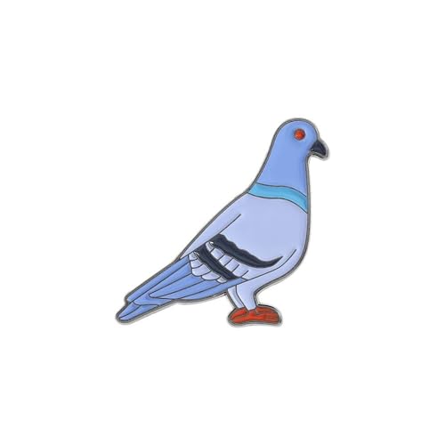 Emaille-Anstecknadeln mit Cartoon-Taubenmotiv, personalisierbar, Friedenstaube, Anstecknadeln, Kleidung, Tierschmuck, Geschenk für Kinder und Freunde, Einheitsgröße Emaille-Anstecknadeln mit Cartoon-Taubenmotiv, personalisierbar, Friedenstaube, Anstecknadeln, Kleidung, Tierschmuck, Geschenk für Kinder und Freunde, Einheitsgröße von Cleer Kaen