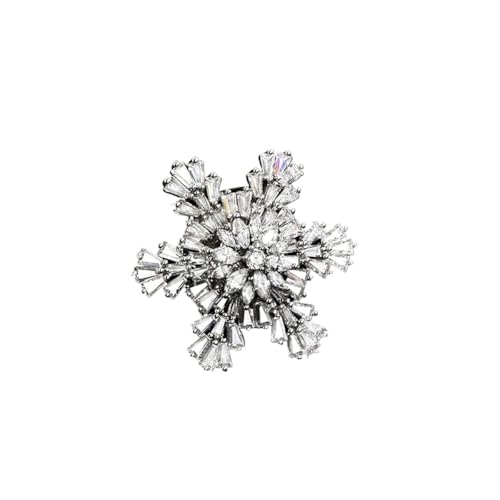 Hochwertige mehrschichtige Zirkon-Blütenblätter, magnetische Schnalle, Broschen, funkelnd, blühender Farbverlauf, Lotus-Ansteckblume für Frauen, Einheitsgröße Hochwertige mehrschichtige Zirkon-Blütenblätter, magnetische Schnalle, Broschen, funkelnd, blühender Farbverlauf, Lotus-Ansteckblume für Frauen, Einheitsgröße von Cleer Kaen