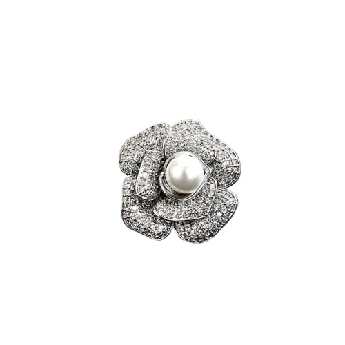 Hochwertige mehrschichtige Zirkon-Blütenblätter, magnetische Schnalle, Broschen, funkelnd, blühender Farbverlauf, Lotus-Ansteckblume für Frauen, Einheitsgröße Hochwertige mehrschichtige Zirkon-Blütenblätter, magnetische Schnalle, Broschen, funkelnd, blühender Farbverlauf, Lotus-Ansteckblume für Frauen, Einheitsgröße von Cleer Kaen