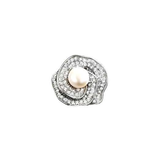 Hochwertige mehrschichtige Zirkon-Blütenblätter, magnetische Schnalle, Broschen, funkelnd, blühender Farbverlauf, Lotus-Ansteckblume für Frauen, Einheitsgröße Hochwertige mehrschichtige Zirkon-Blütenblätter, magnetische Schnalle, Broschen, funkelnd, blühender Farbverlauf, Lotus-Ansteckblume für Frauen, Einheitsgröße von Cleer Kaen