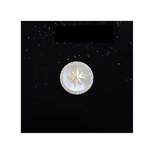 Luxuriöse Mikro-eingelegte Zirkon, keine Spuren-Magnetschnalle, Blumen-Broschen für Frauen, exquisites schönes Design, Tierzubehör, Anstecknadel, Einheitsgröße Luxuriöse Mikro-eingelegte Zirkon, keine Spuren-Magnetschnalle, Blumen-Broschen für Frauen, exquisites schönes Design, Tierzubehör, Anstecknadel, Einheitsgröße von Cleer Kaen