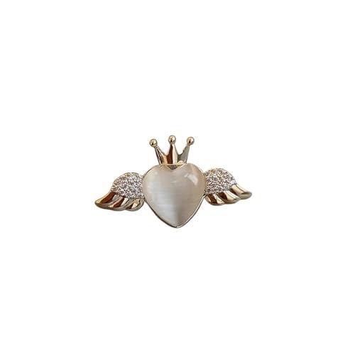 Modisches Broschen-Set mit Blume, Schleife, Broschen für Damen, Metall, blendfrei, feste Kleidernadeln, Pullover, Mantel, Kleidungszubehör, Einheitsgröße Modisches Broschen-Set mit Blume, Schleife, Broschen für Damen, Metall, blendfrei, feste Kleidernadeln, Pullover, Mantel, Kleidungszubehör, Einheitsgröße von Cleer Kaen