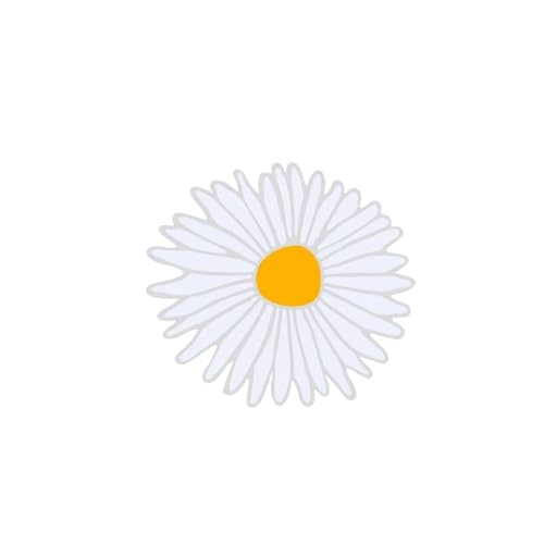 Süße Blumen-Serie Brosche für Mädchen und Frauen, schöne Rose, Gänseblümchen, modisch, Rucksack, Emaille, Anstecknadeln, Schmuck, Einheitsgröße von Cleer Kaen