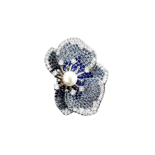 Vielseitige süße Temperament Kamelie Rose Magnetschnalle Brosche für Frauen Retro Mikro-Intarsien Zirkon Corsage Zubehör, Einheitsgröße Vielseitige süße Temperament Kamelie Rose Magnetschnalle Brosche für Frauen Retro Mikro-Intarsien Zirkon Corsage Zubehör, Einheitsgröße von Cleer Kaen