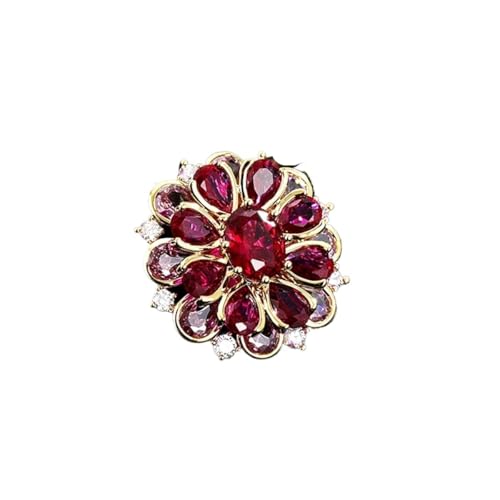 Vielseitige süße Temperament Kamelie Rose Magnetschnalle Brosche für Frauen Retro Mikro-Intarsien Zirkon Corsage Zubehör, Einheitsgröße Vielseitige süße Temperament Kamelie Rose Magnetschnalle Brosche für Frauen Retro Mikro-Intarsien Zirkon Corsage Zubehör, Einheitsgröße von Cleer Kaen