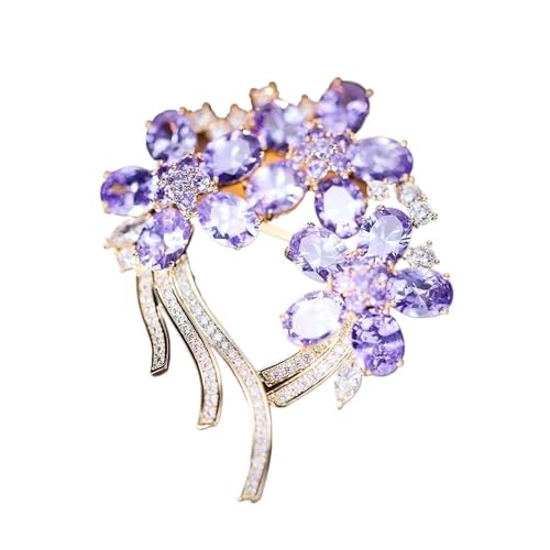 Zarte türkisfarbene Blumenbrosche High-End-Damen-Süßwasserperle Emaille Pfingstrosen Broschen bewegliche Trauben Pins, Einheitsgröße Zarte türkisfarbene Blumenbrosche High-End-Damen-Süßwasserperle Emaille Pfingstrosen Broschen bewegliche Trauben Pins, Einheitsgröße von Cleer Kaen