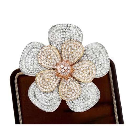 Zarte türkisfarbene Blumenbrosche High-End-Damen-Süßwasserperle Emaille Pfingstrosen Broschen bewegliche Trauben Pins, Einheitsgröße Zarte türkisfarbene Blumenbrosche High-End-Damen-Süßwasserperle Emaille Pfingstrosen Broschen bewegliche Trauben Pins, Einheitsgröße von Cleer Kaen