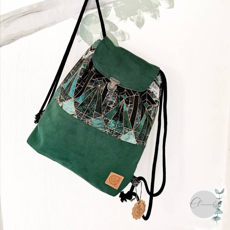 Rucksack Damen Kinder Mama Partnerlook Beutel "Lichtblick" von Clemensinchen