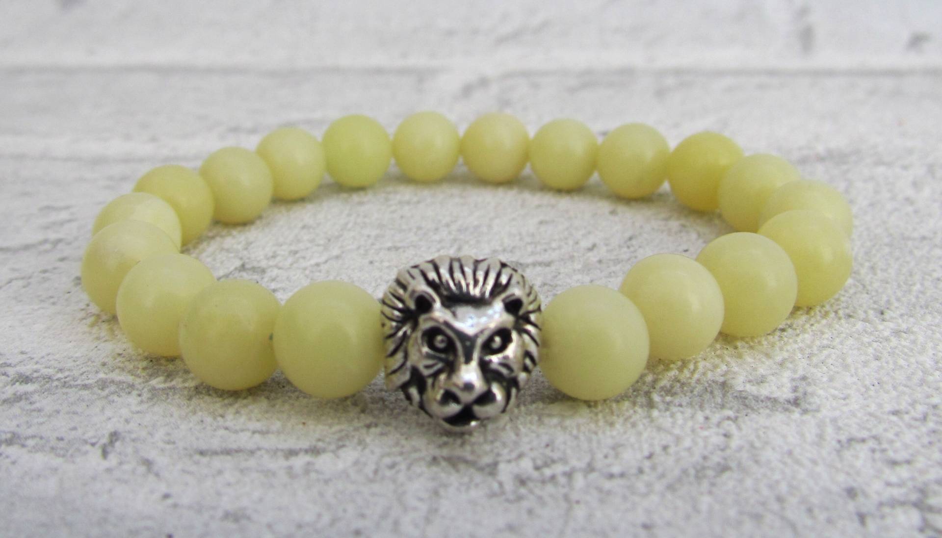 Peridot Schmuck Armband August Birthstone Leo Leo-Armband-Perlen Armband-Boho-Armband von Cleopatravintage