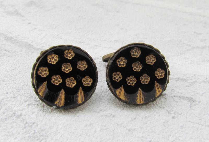 Vatertagsgeschenk Bruder Schmuck | Für Herren Manschettenknöpfe Vintage-Manschettenknöpfe Bronze Für Ihn Bronze von Cleopatravintage