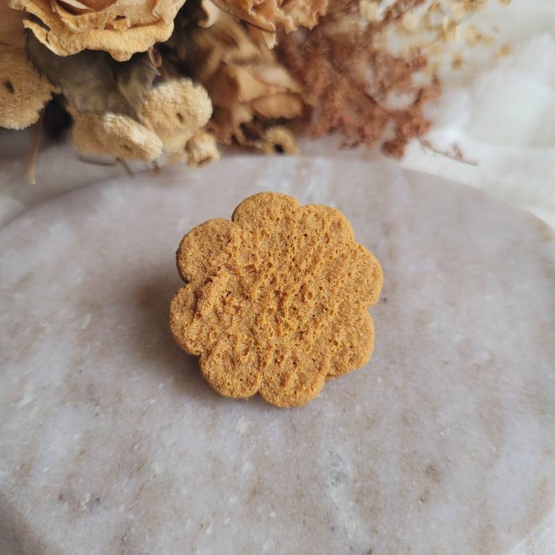 Mini-Shortbread-Keks-Anstecknadel. Mini-Brosche Mit Shortbread-Keksen. Harzkeks. Lehrergeschenk Zum Jahresende von CleopheaResinea