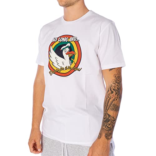 Cleptomaicx So Long T-Shirt Herren White L von Cleptomanicx