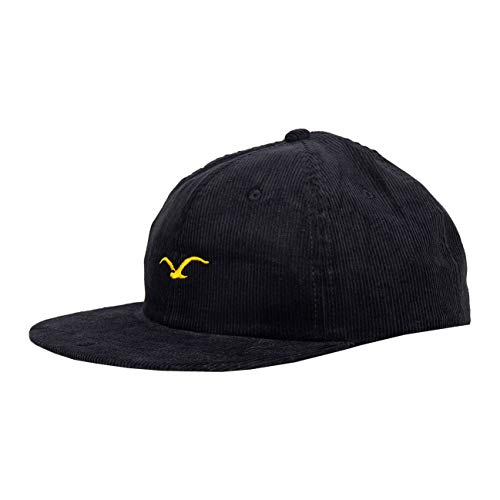 Cleptomanicx Cord Möwe Cap - Black - One Size von Cleptomanicx