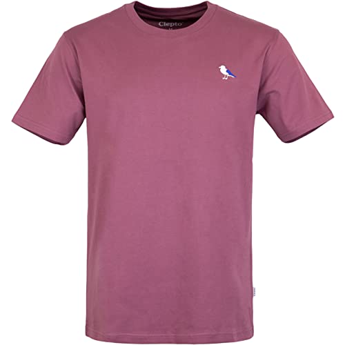 Cleptomanicx Embro Gull T-Shirt Herren (Hawthorne Rose, L) von Cleptomanicx