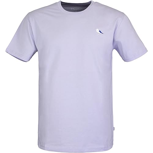 Cleptomanicx Embro Gull T-Shirt Herren (Lavender, XL) von Cleptomanicx