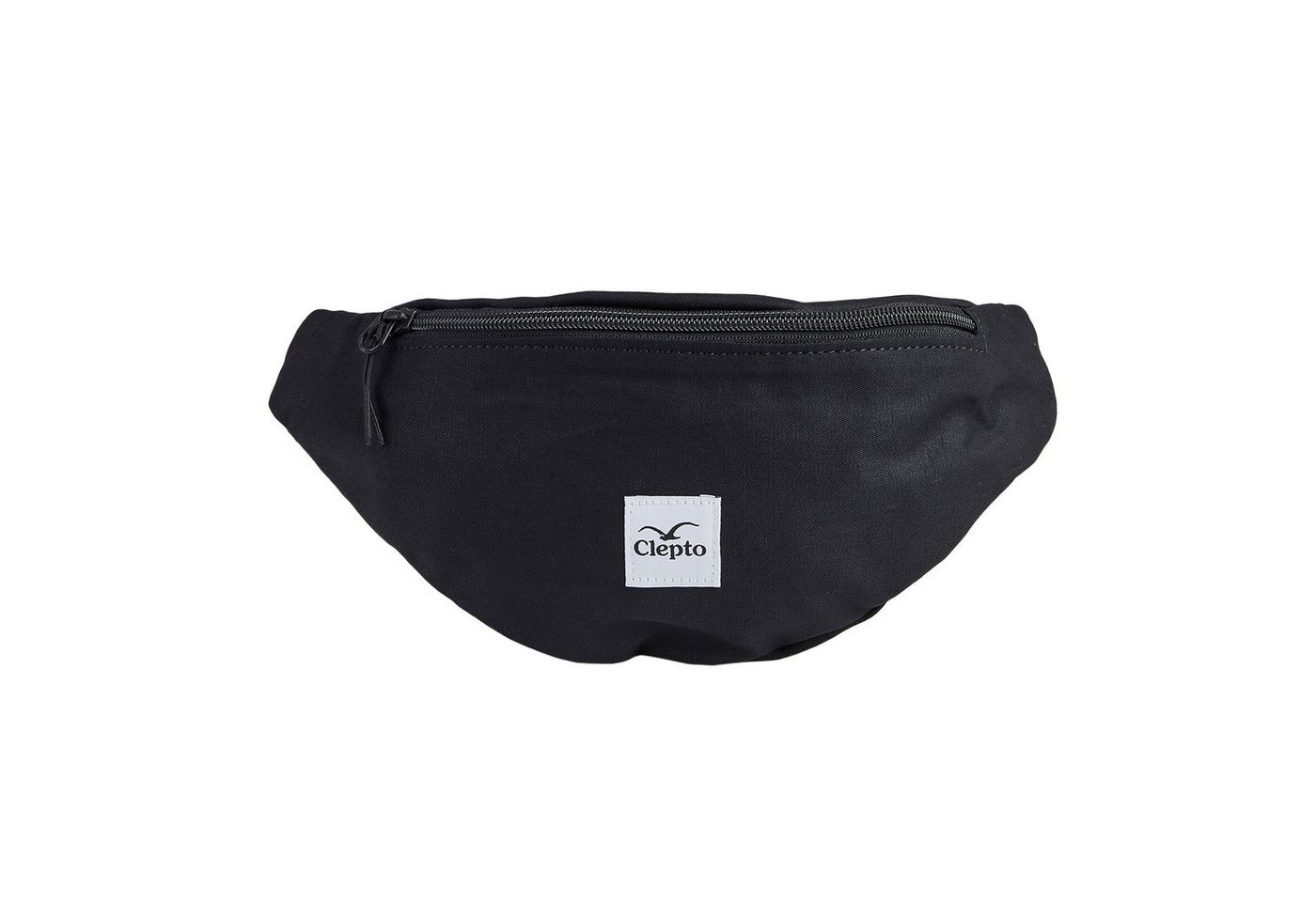 Cleptomanicx Gürteltasche C.I. Patch - black von Cleptomanicx