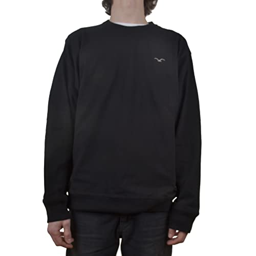 Cleptomanicx Herren Sweatshirt Ligull schwarz/grau XL von Cleptomanicx