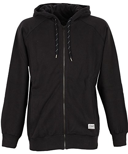 Cleptomanicx Jonin 2 Hooded Zipper Herren Sweatjacke Black S von Cleptomanicx